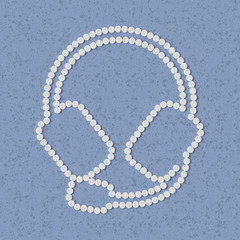 pills concept: headphones