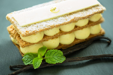 Mille-feuille vanille