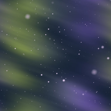 Aurora borealis seamless image