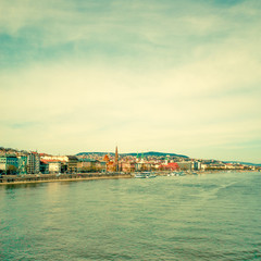 Naklejka premium historic architectural in Budapest, Hungary, Europ