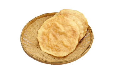 Thai cornflakes in the basket