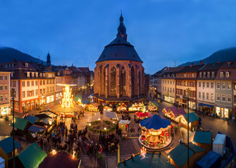 Weihnachtsmarkt in Heidelberg