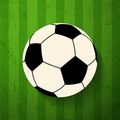 Obraz premium football and grunge