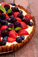 berry tart
