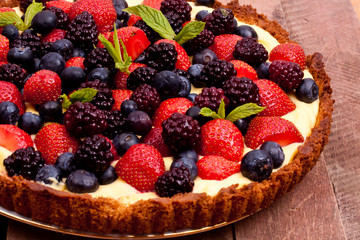 berry tart