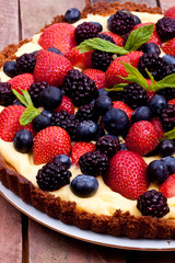 berry tart