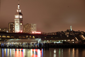 The Ferry Terminal at Pier 1 in San Francisco
