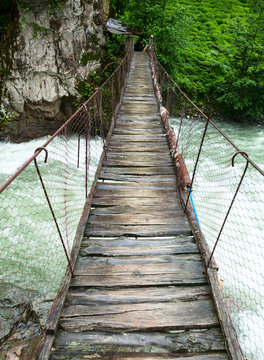 Fototapeta Most wiszący wiszący
