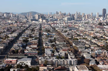 Fototapeten San Francisco von oben © dschreiber29