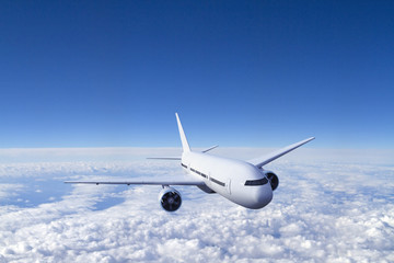 Fototapeta premium airplane in sky