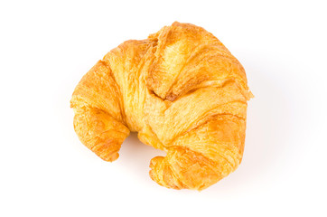 croissant isolated white background