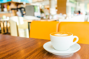 Latte coffee