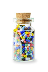 Multicolored beads