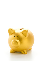 Piggybank isolated on white background