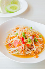 green papaya salad