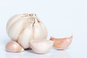Garlic isolated