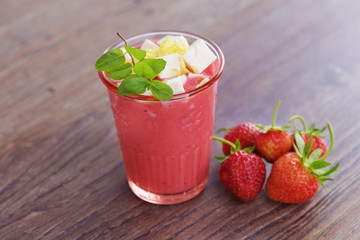 strawberry shake