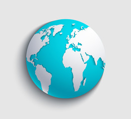 vector modern earth background.