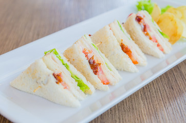 Club sandwiches