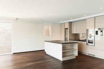 beautiful house, modern kitchen