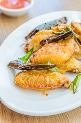 Fried chicken wings