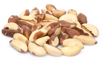 Heap of Brazil nuts