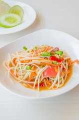 green papaya salad