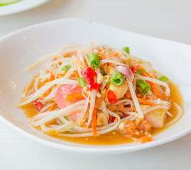 green papaya salad