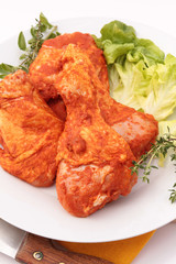 poulet au paprika