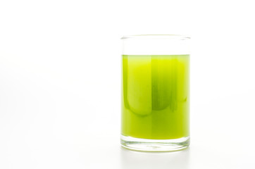 Kiwi juice glass