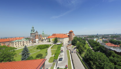 Wawel Castle in Cracow - obrazy, fototapety, plakaty