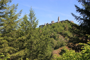 Ruines du château de Ventadour (Corrèze)