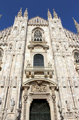 Fototapeta premium Cathedral of Milan, Duomo di Milano, Italy