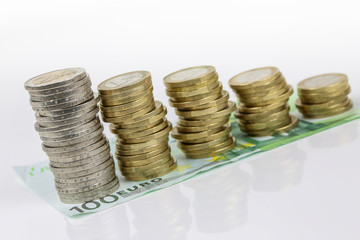 Monnaie unique européenne décroissante