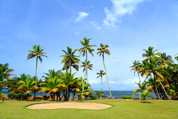 View of sea in Ghana