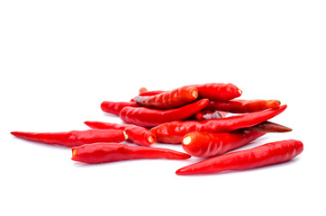 Hot red chili or chilli pepper