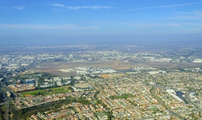 Fototapeta na wymiar Aerial view of Mission Hills, San Diego