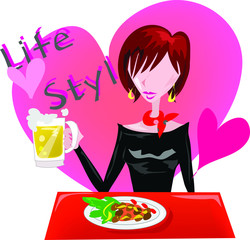 Obraz premium 라이프스타일