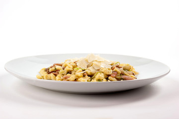 spatzle con verza e spec
