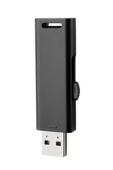 Usb-Stick auf weissem Hintergrund