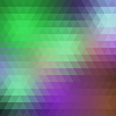 Abstract geometrical multicolored background