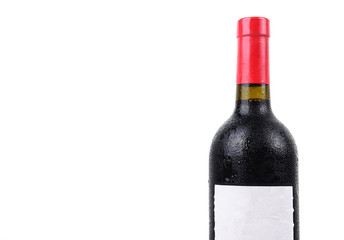wine bottle isolated