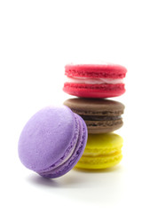Colorful French Macaroons
