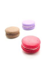 Colorful French Macaroons