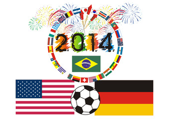 Fußballfest in Südamerika 2014 - Gruppe G-USA - Deutschland