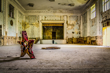 abandoned old theater