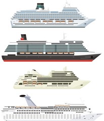 passenger ships set