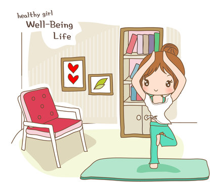 Illustration of wellness