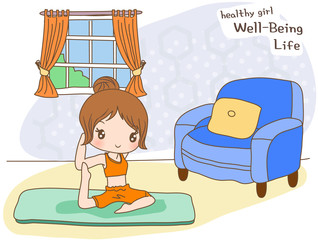 Illustration of wellness