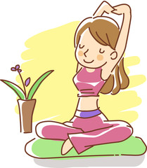 Illustration of wellness